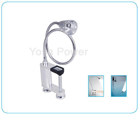 6LED 3*AAA iron BBQ flexible desk light