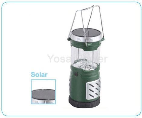 12LED 3xD portable LED night Lamp with solar energy