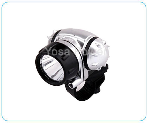 3*AAA plastic front bicycle lamp flashlight