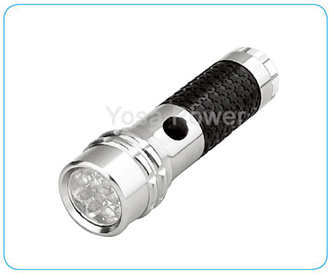 3*AAA 12 LED aluminium Torch