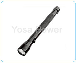 3LED long handle aluminium torch