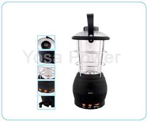 12LED Dynamo Portable camping lamp with radio receiver