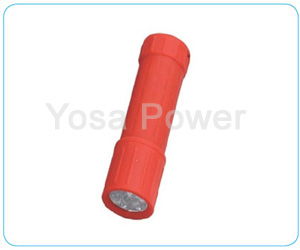 9 LED 3*AAA colored small size Plastic Flashlight