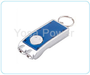 2 Super bright LED plastic keychain torch