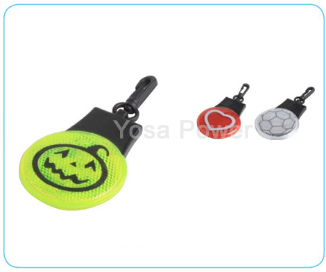 3 in 1 LED plastic key shape flashlight